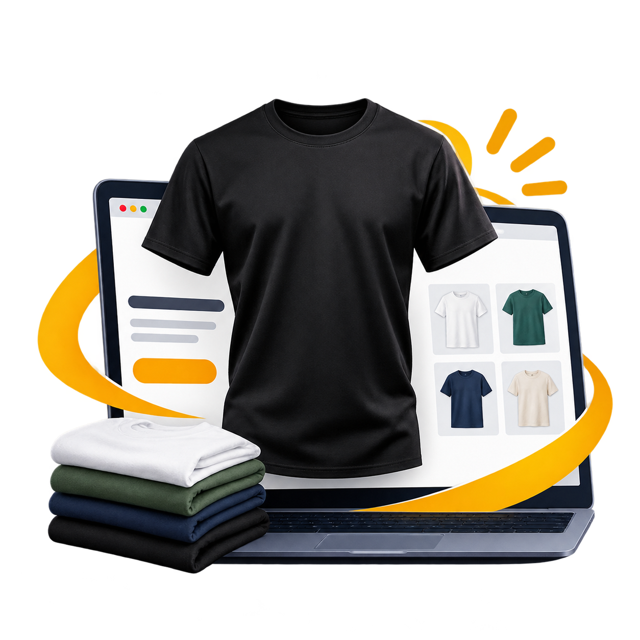 T-shirt Landing Page