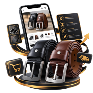 2 Pcs Belts  Landing Page