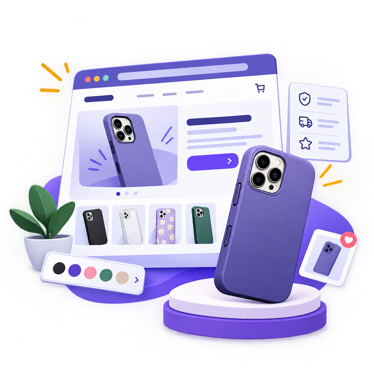 Phone Cover Landing Page