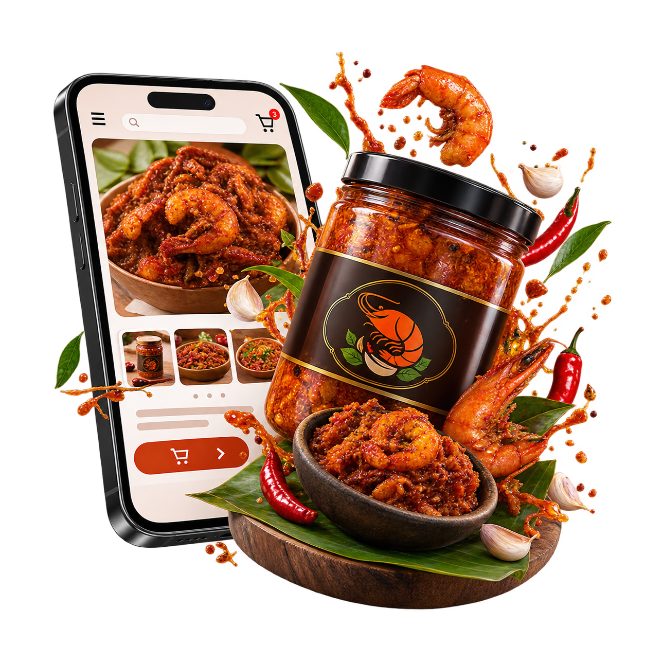 Chingri Balachao Landing Page
