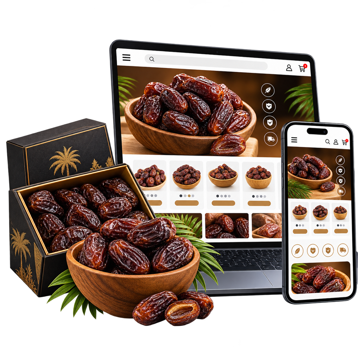 Seedless Khejur Landing Page