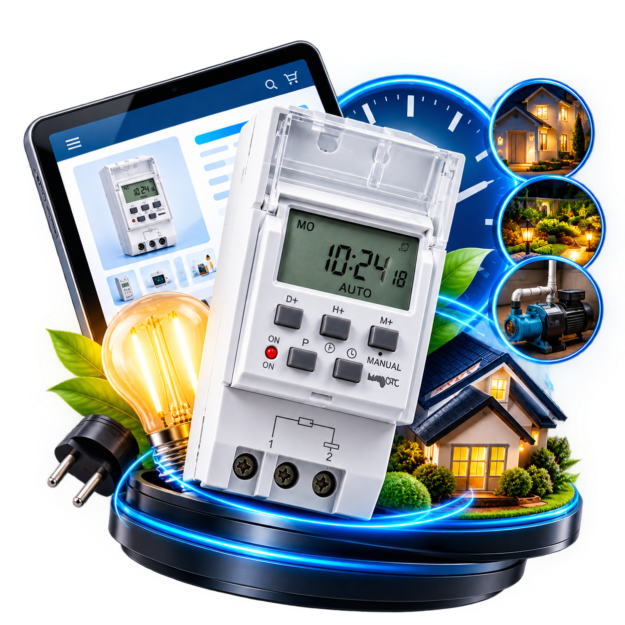 Digital Timer Switch Landing Page