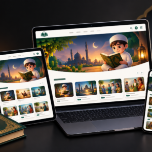 ছোটদের আল-কুরআন গল্প সিরিজ  Landing Page