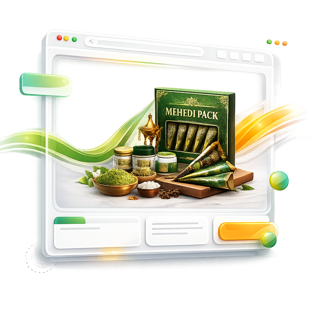 Mehedi Pack Landing Page