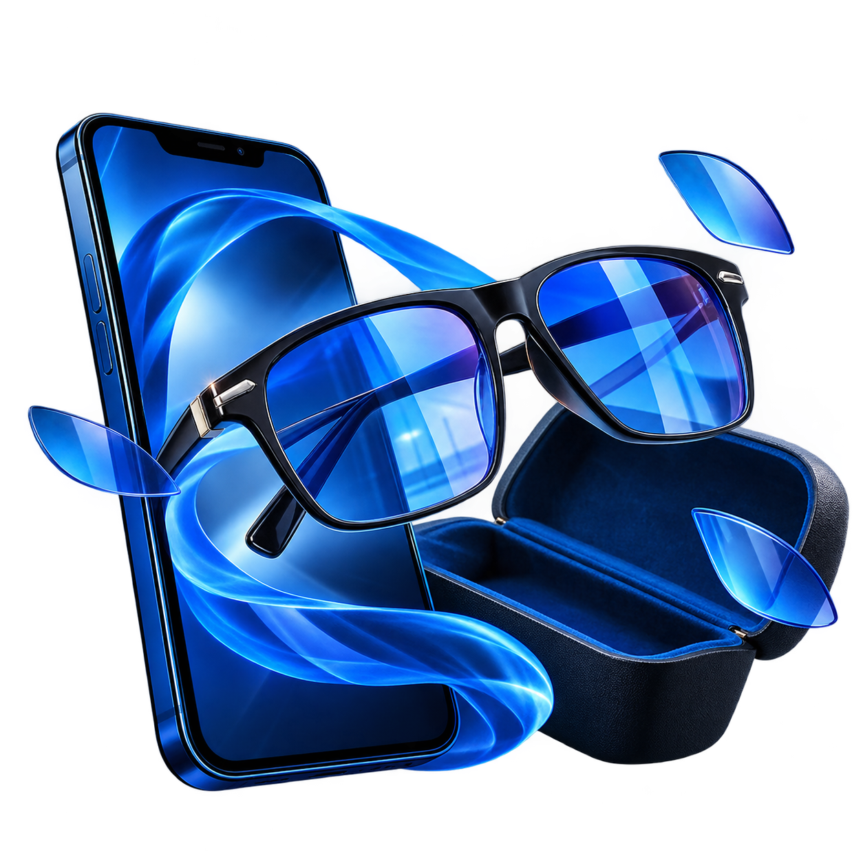 Blue Cut Glass Landing Page