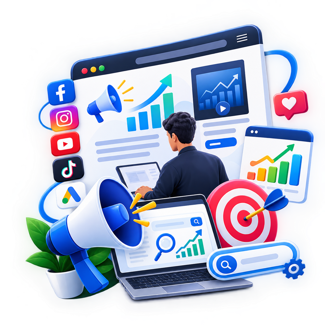 One Digital Marketing Landing Page
