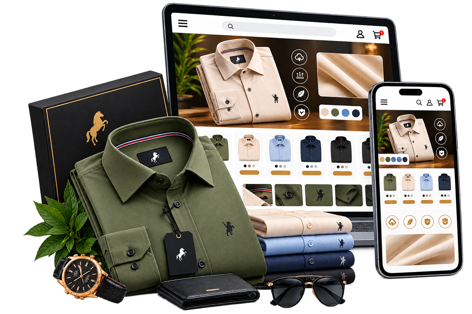 Smart Luxury Shirt Landing Page (2)