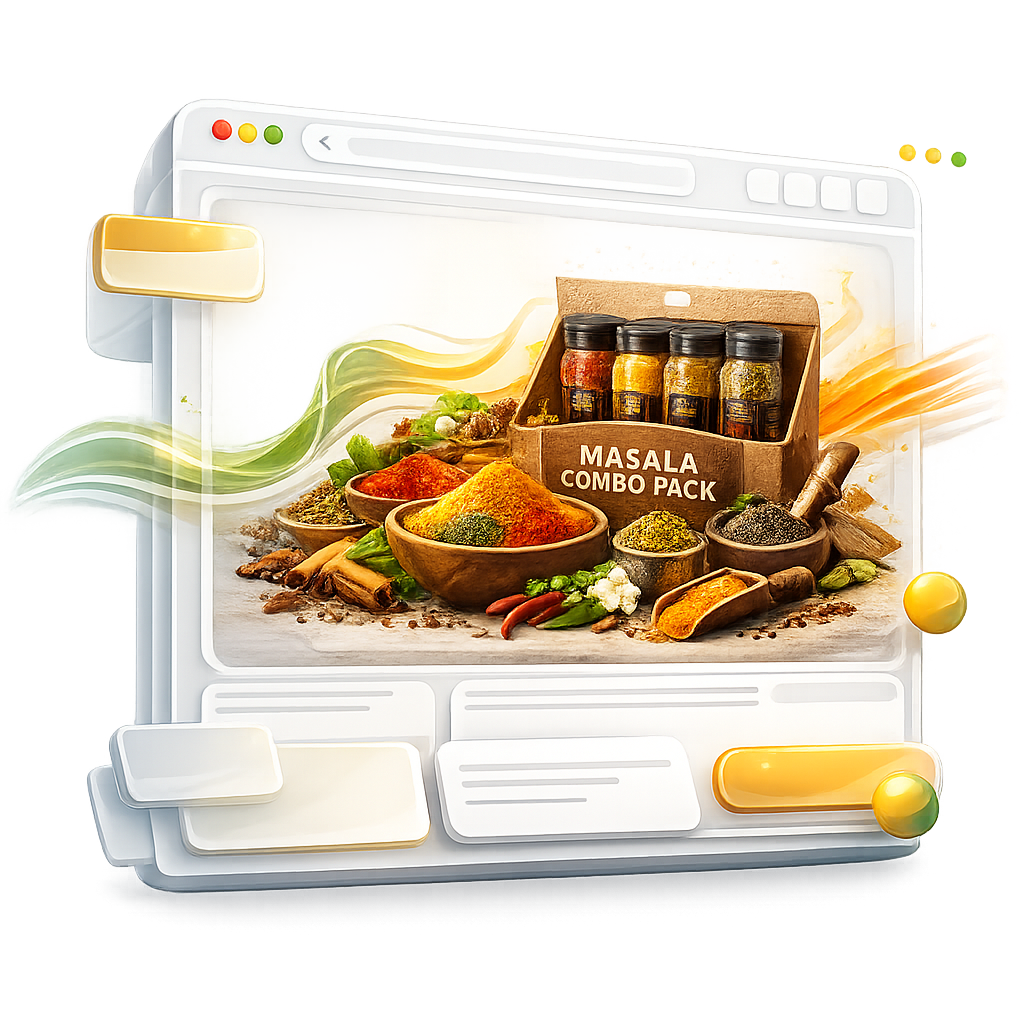 Masala Combo Pack — Landing Page